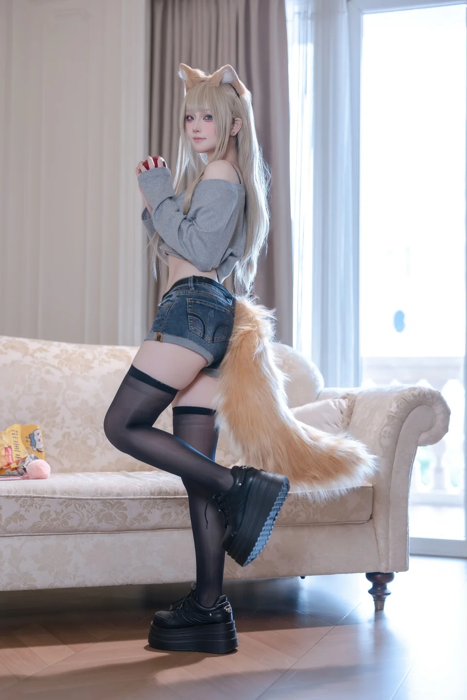 屿鱼 - 黄豆粉 T1 [54P-391MB] tg@simisebaisi 【丝足阁】032.webp